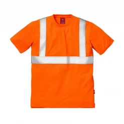Kansas T-Shirt, Hi-vis Orange, Herren