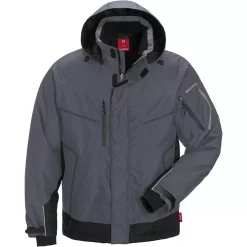 Kansas Verkäufe 45 Kansas Airtech® Winterjacke 4410, Schwarz/Hi-Vis Gelb, Herren