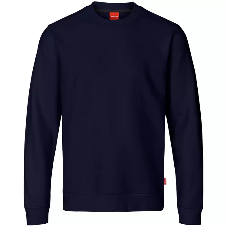 Kansas Apparel Sweatshirt, Anthrazit, Herren 4 Kansas Apparel Sweatshirt, Anthrazit, Herren – Bild 2