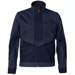 Kansas Evolve Arbeitsjacke, Stahlblau/Dunkel Marine, Herren