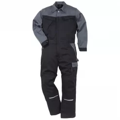 Kansas Icon Overall, Schwarz/Grau, Herren