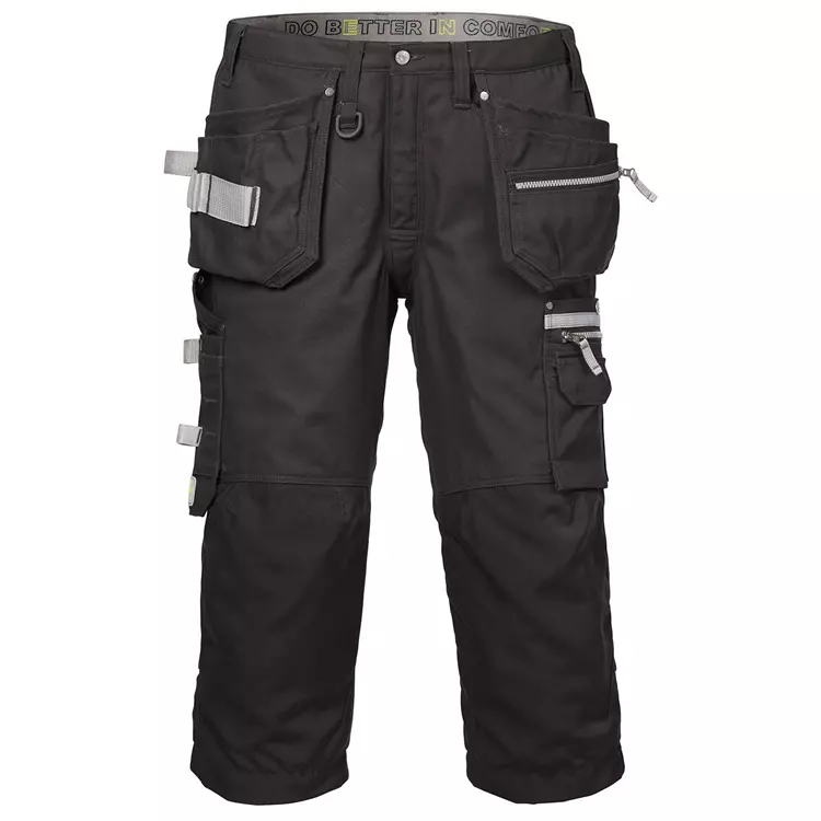 Kansas Gen Y 3/4-Handwerkerhose, Dunkelgrau, Herren 5 Kansas Gen Y 3/4-Handwerkerhose, Dunkelgrau, Herren – Bild 3