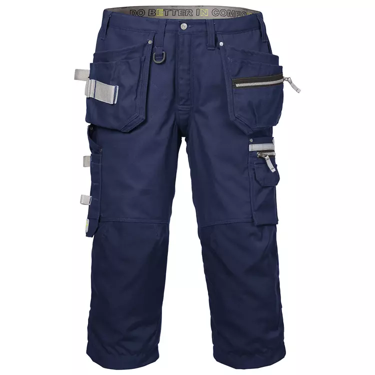 Kansas Gen Y 3/4-Handwerkerhose, Dunkelgrau, Herren 4 Kansas Gen Y 3/4-Handwerkerhose, Dunkelgrau, Herren – Bild 2